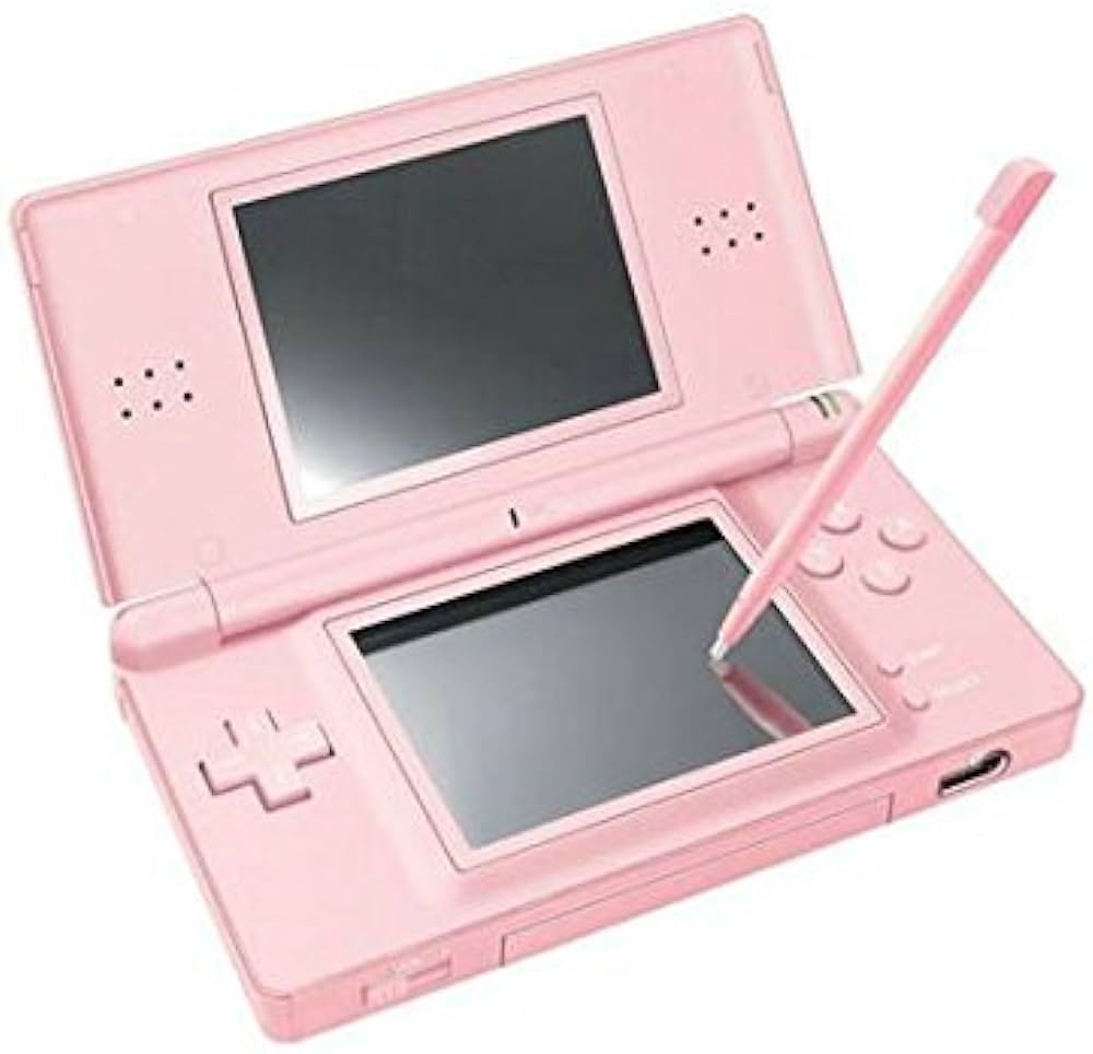 Nintendo DS lite + აქსესუარების ჩანთა