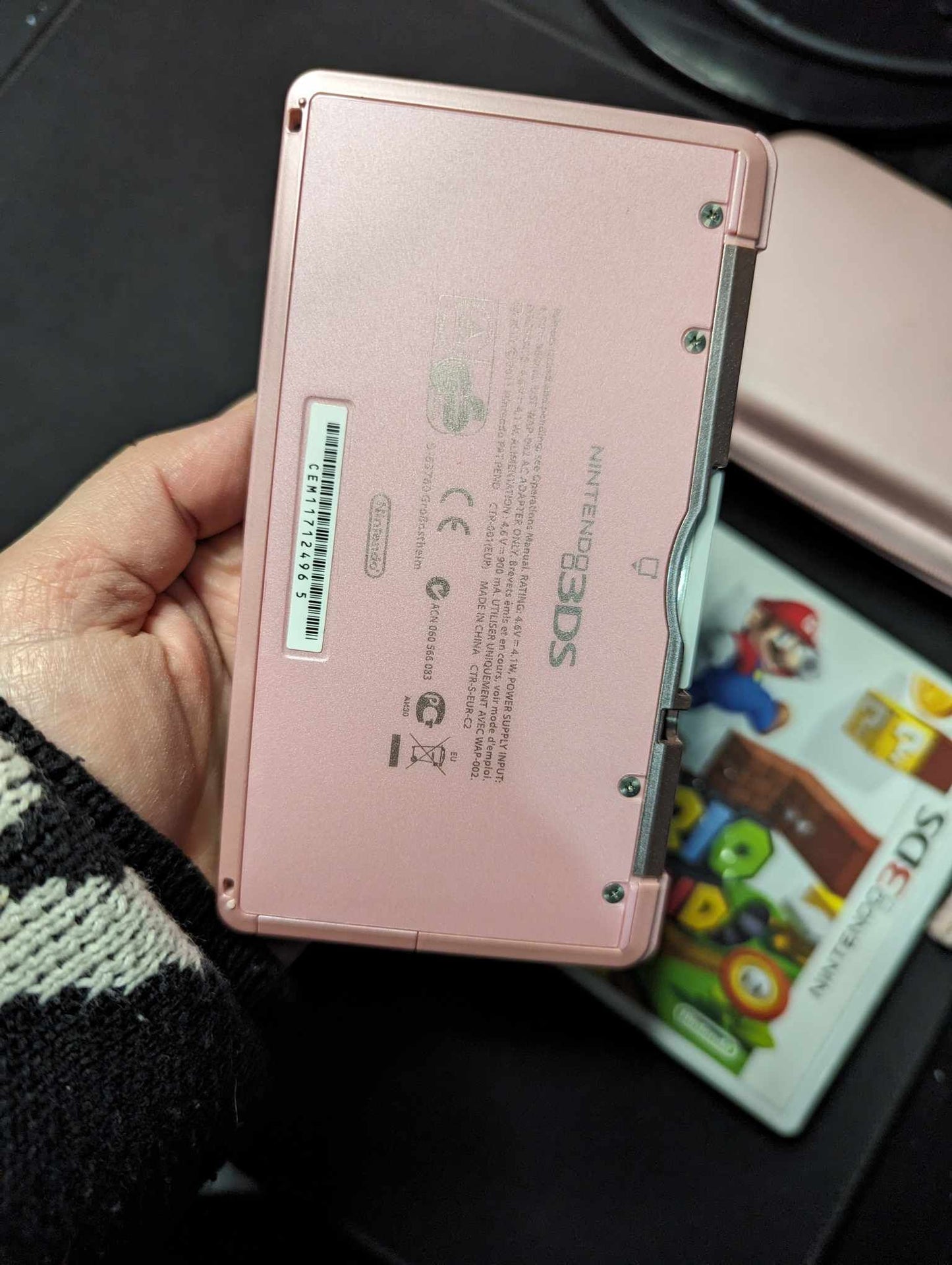 Nintendo 3DS PINK + Mario 3D World