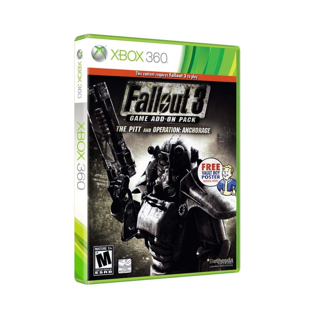 Xbox 360 - Fallout 3 / game add on