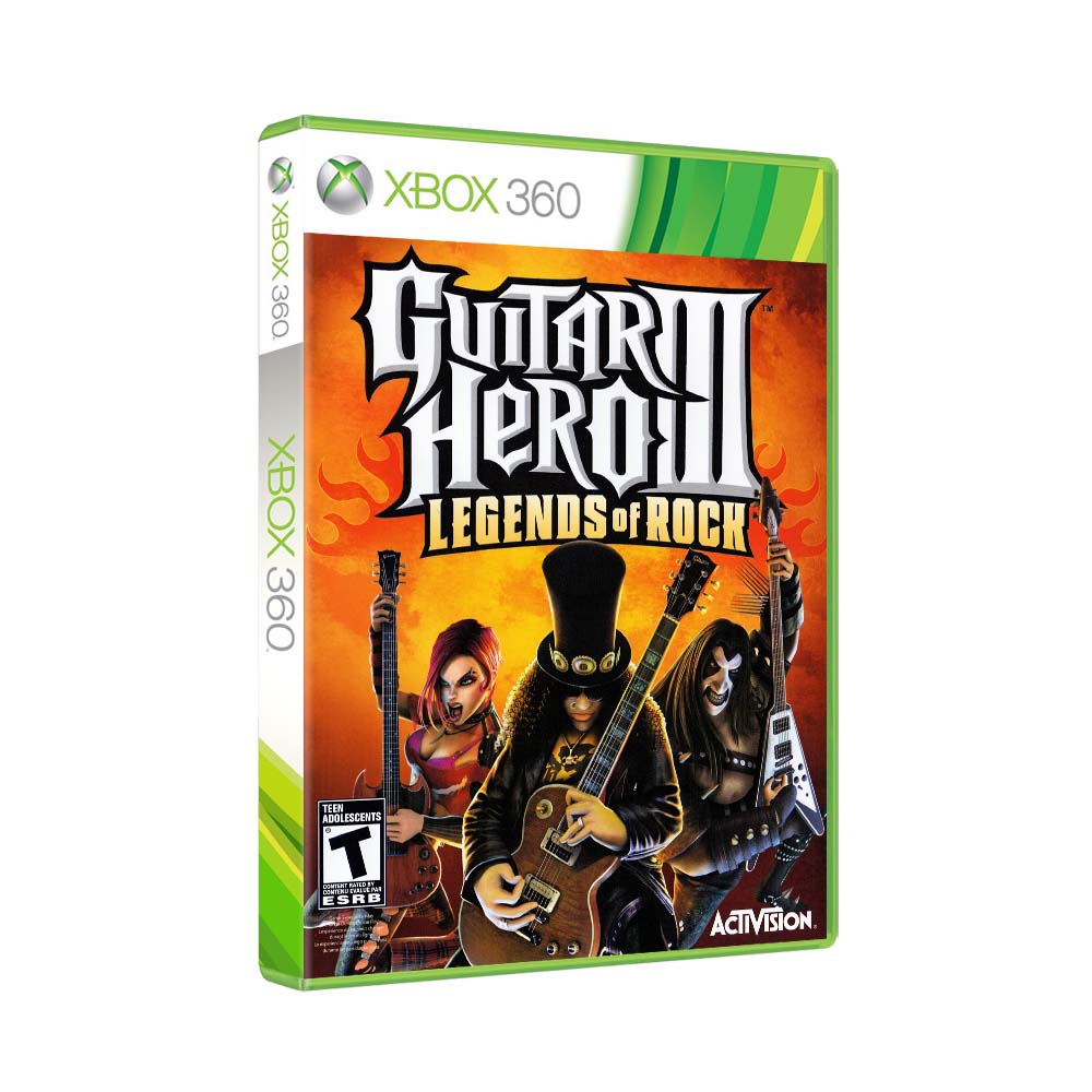 Xbox 360 - GUITAR HERO III Legends Of Rock