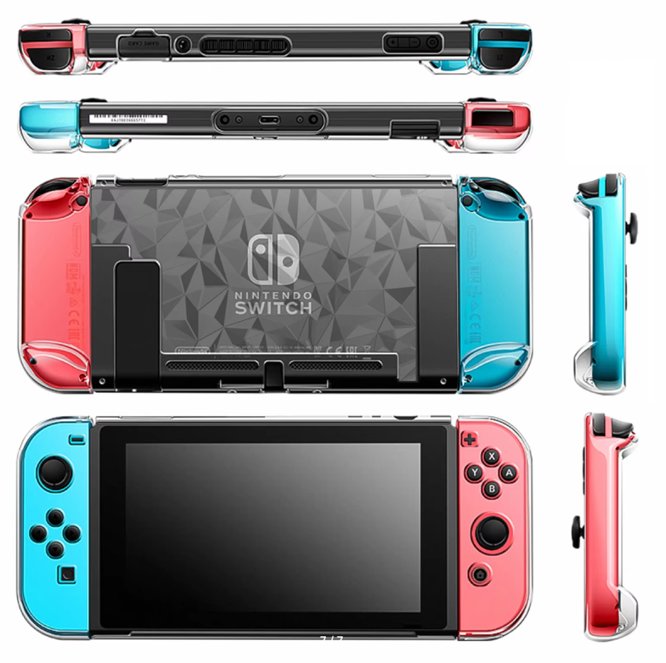 Nintendo Switch - Cover Case + clear tempered glass