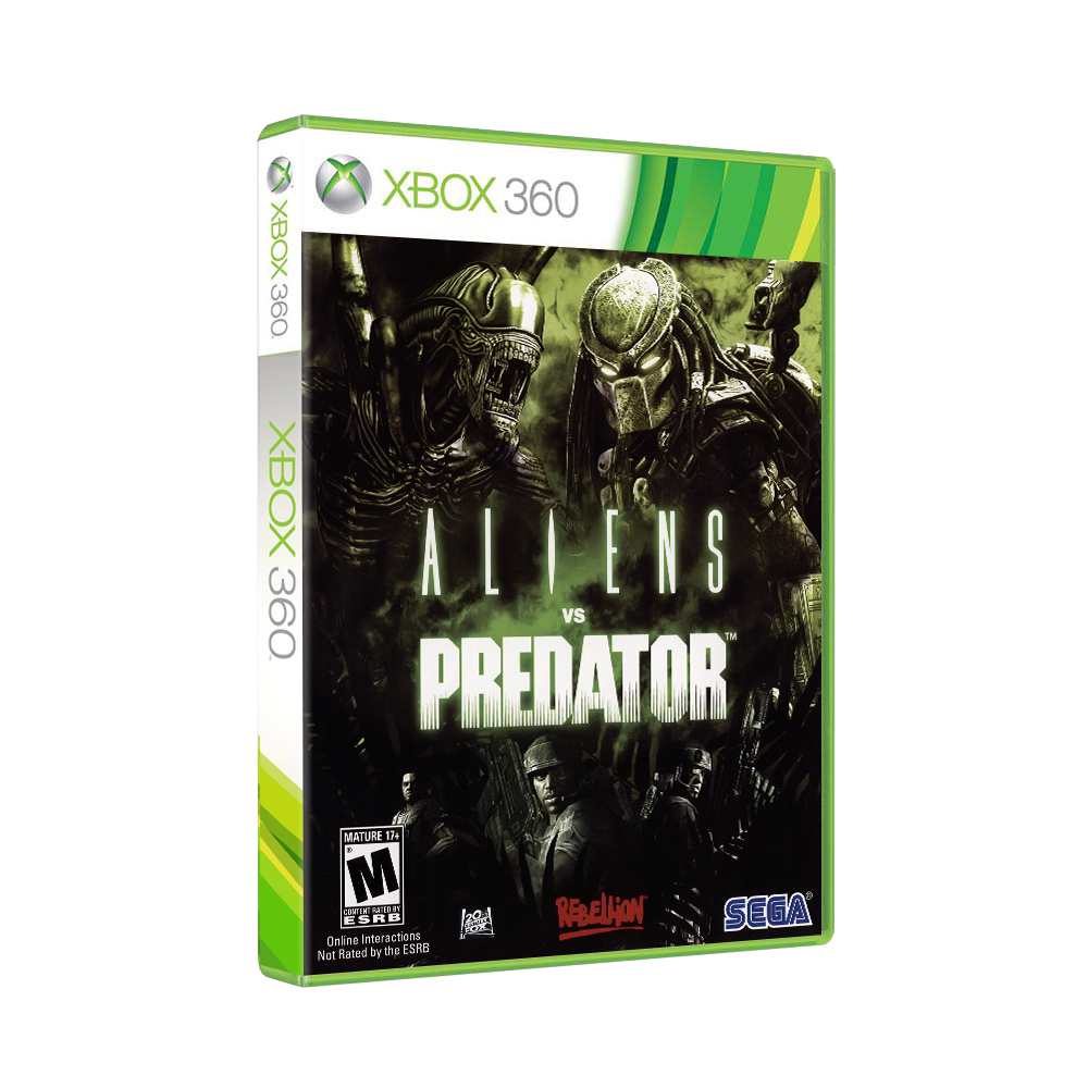 Xbox 360 - Aliens vs PREDATOR