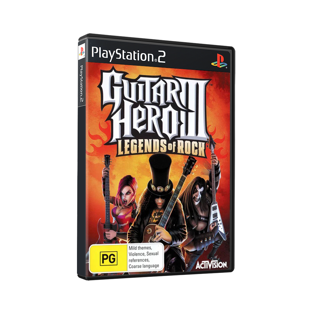 Playstation 2 - Guitar Hero III / Legends Of Rock
