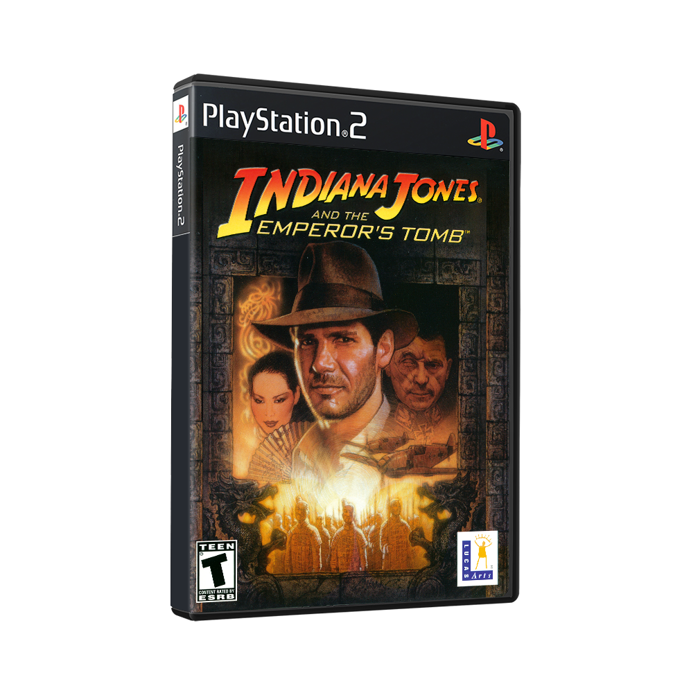 Playstation 2 - Indiana Jones /And The Emperor's Tomb