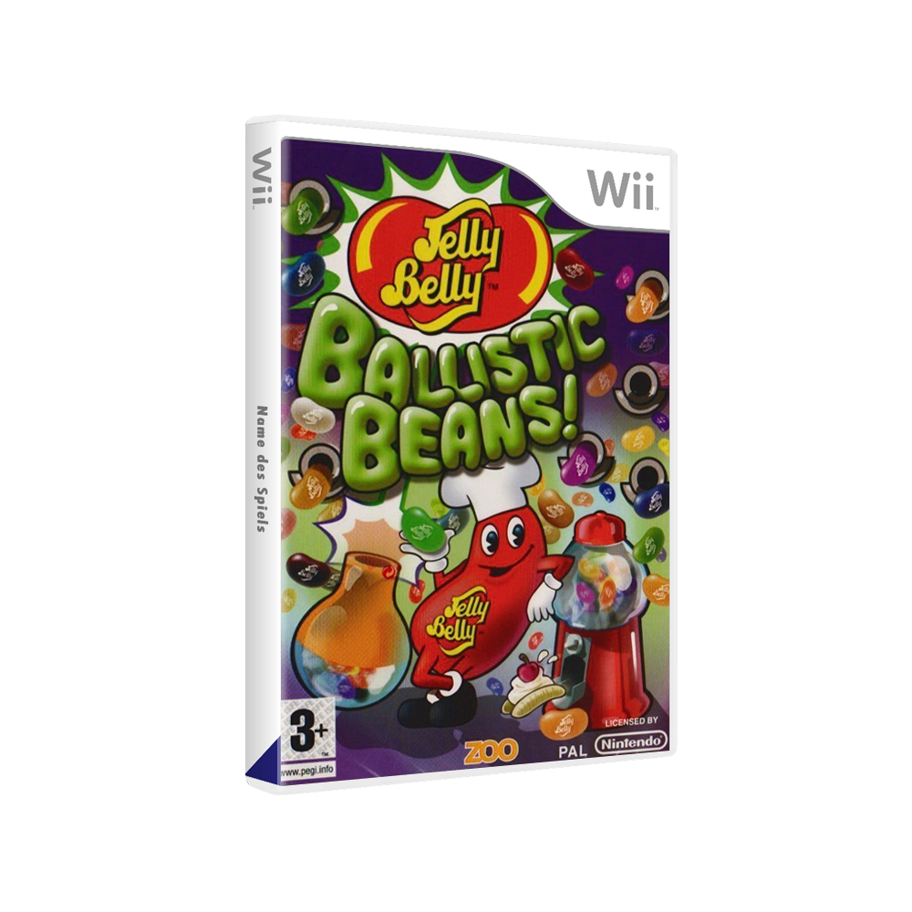 Nintendo Wii - Jelly Belly * BALLISTIC BEANS