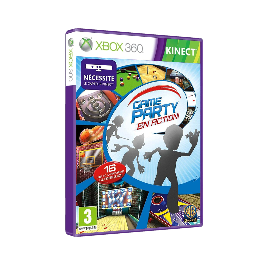 Xbox 360-KINECT - Game Party