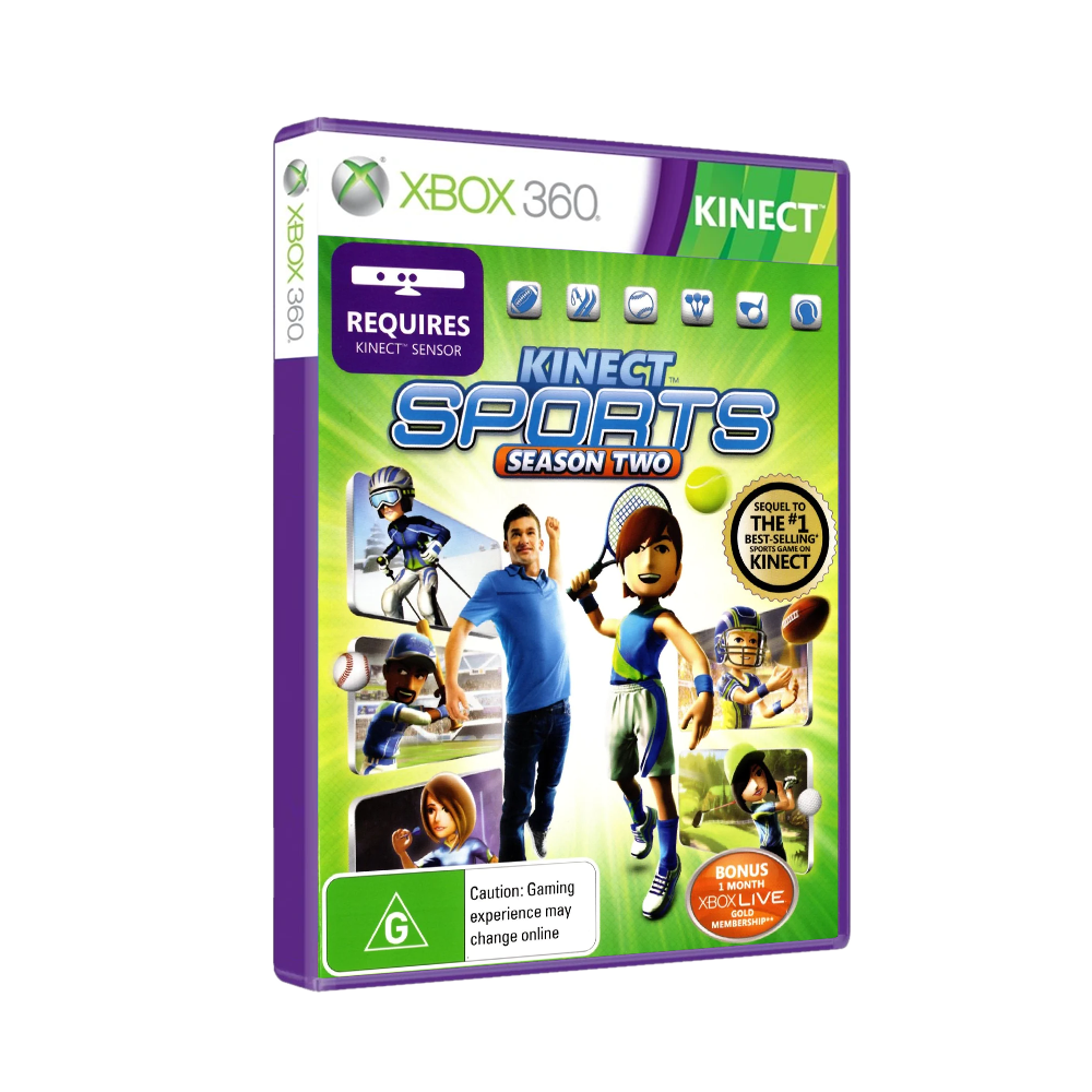 Xbox 360-KINECT SPORTS season two