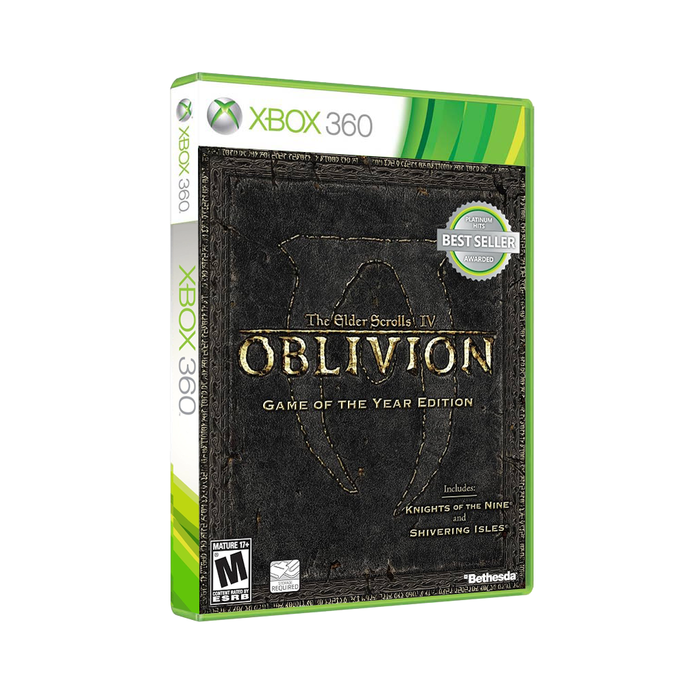 Xbox 360 - The Elder Scrolls IV OBLIVION (Game Of The Year Edition)