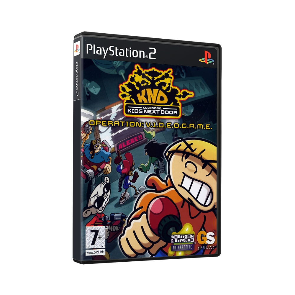 Playstation 2 - KND kids next door/ operation: V.I.D.E.O.G.A.M.E