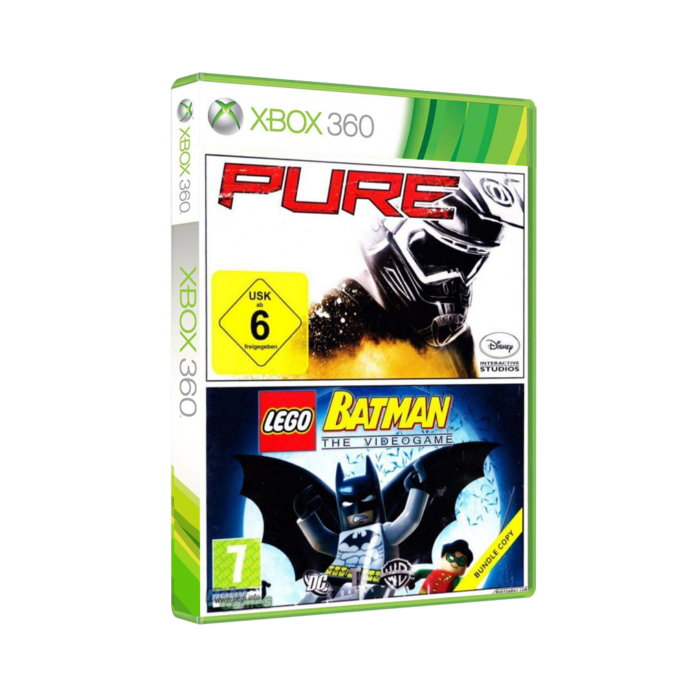 Xbox 360 - 2in1 - PURE / LEGO - BATMAN The Videogame