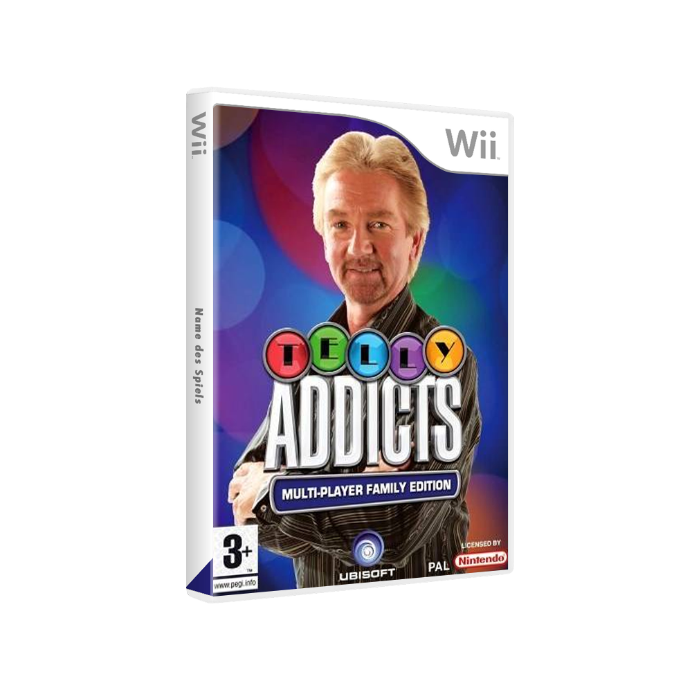Nintendo Wii - TELLY ADDICTS / Multi-Player Family Edition