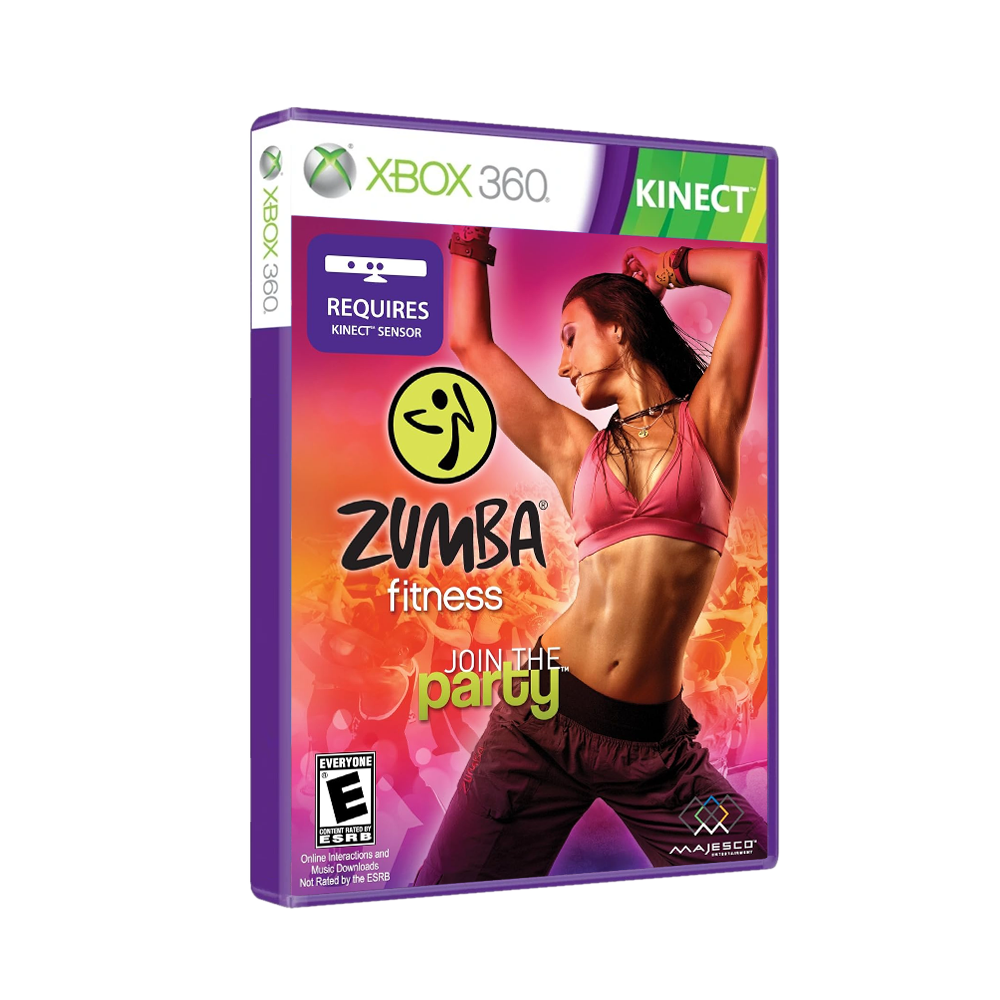 Xbox 360 - KINECT - ZUMBA fitness