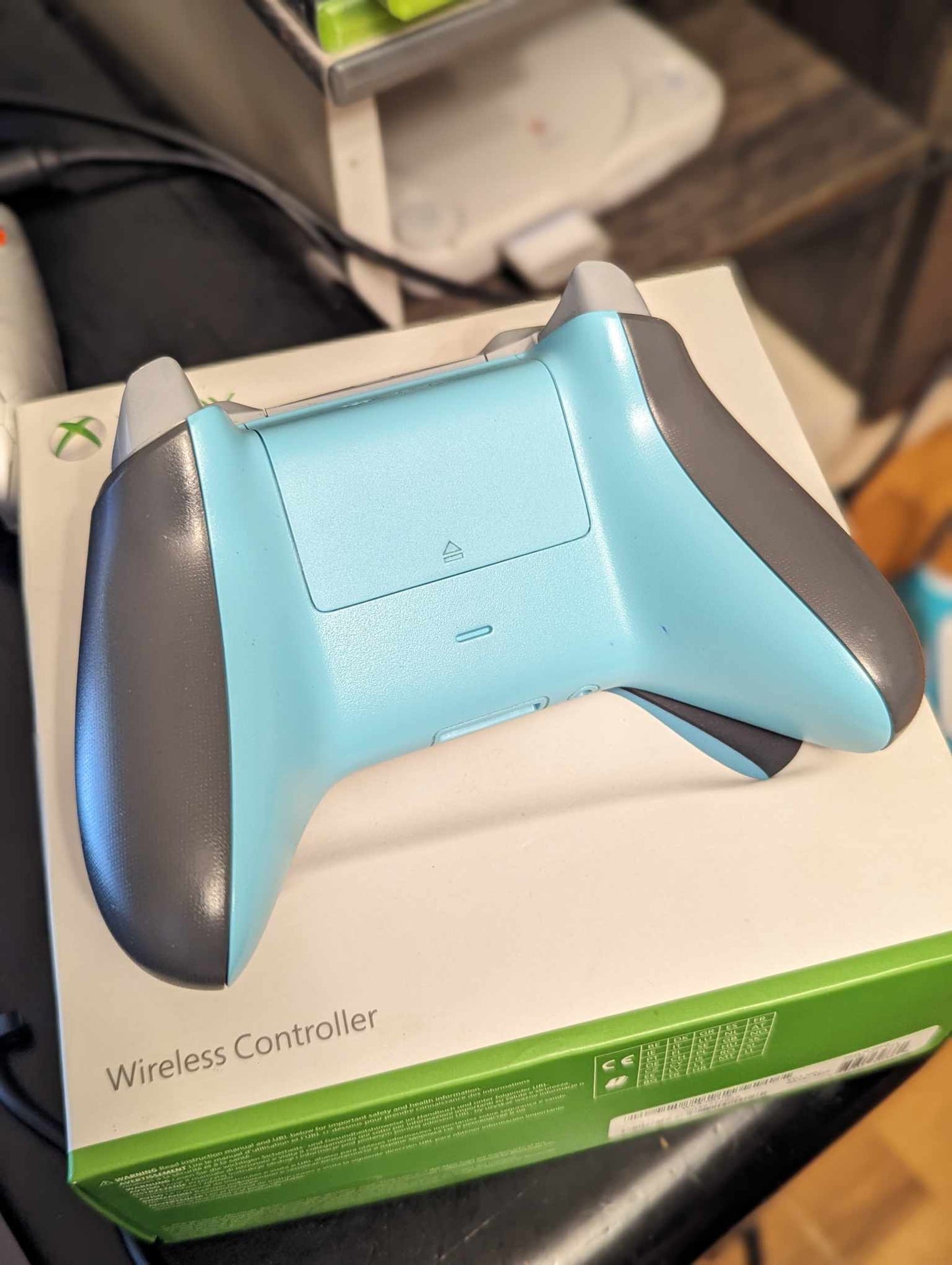 Microsoft Xbox One S Controller - Grey and Blue