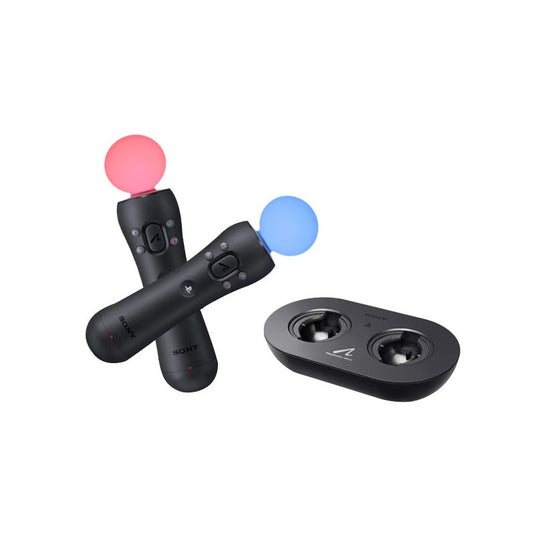 Sony Playstation Move Controllers twin pack + charger