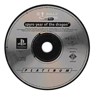 Ps One - Spyro year of the dragon
