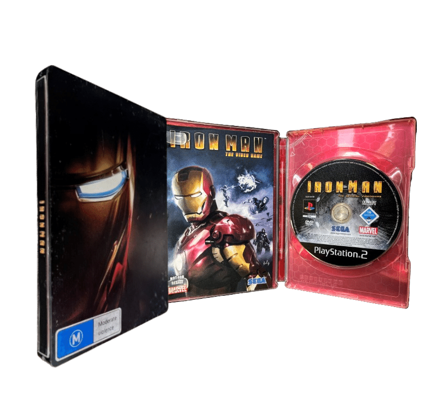 Xbox 360 - IRON MAN / The Official Videogame of movie * Steelbook