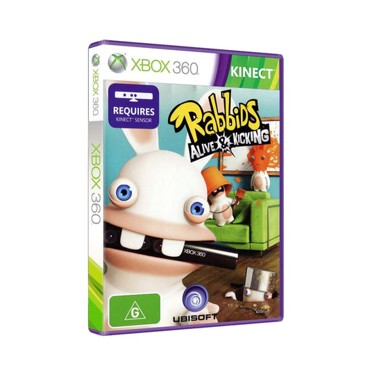 Xbox 360-KINECT - Rabbids Alive and Kicking