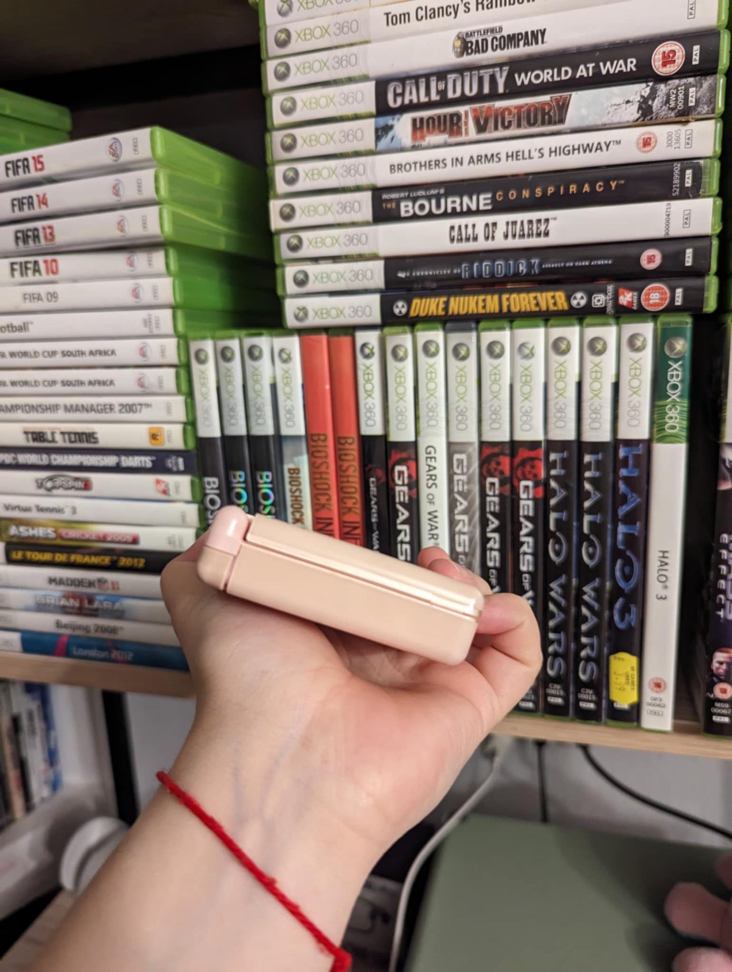 Nintendo DS lite + აქსესუარების ჩანთა