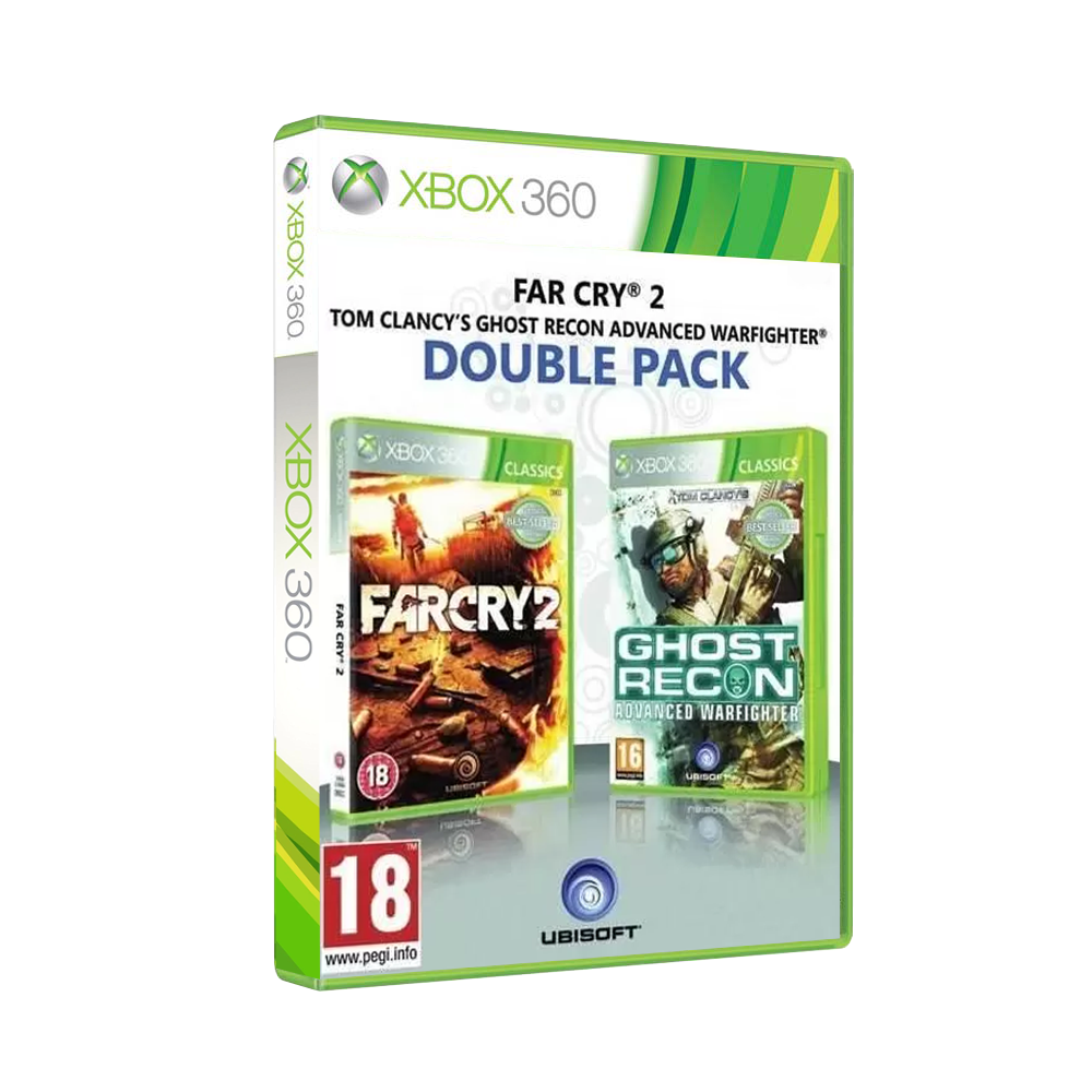Xbox 360 - Far Cry 2 * Tom Clancy's Ghost Recon Advanced Warfighter (Double Pack)