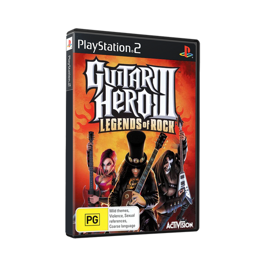Playstation 2 - Guitar Hero III / Legends Of Rock