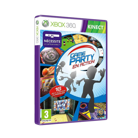 Xbox 360-KINECT - Game Party