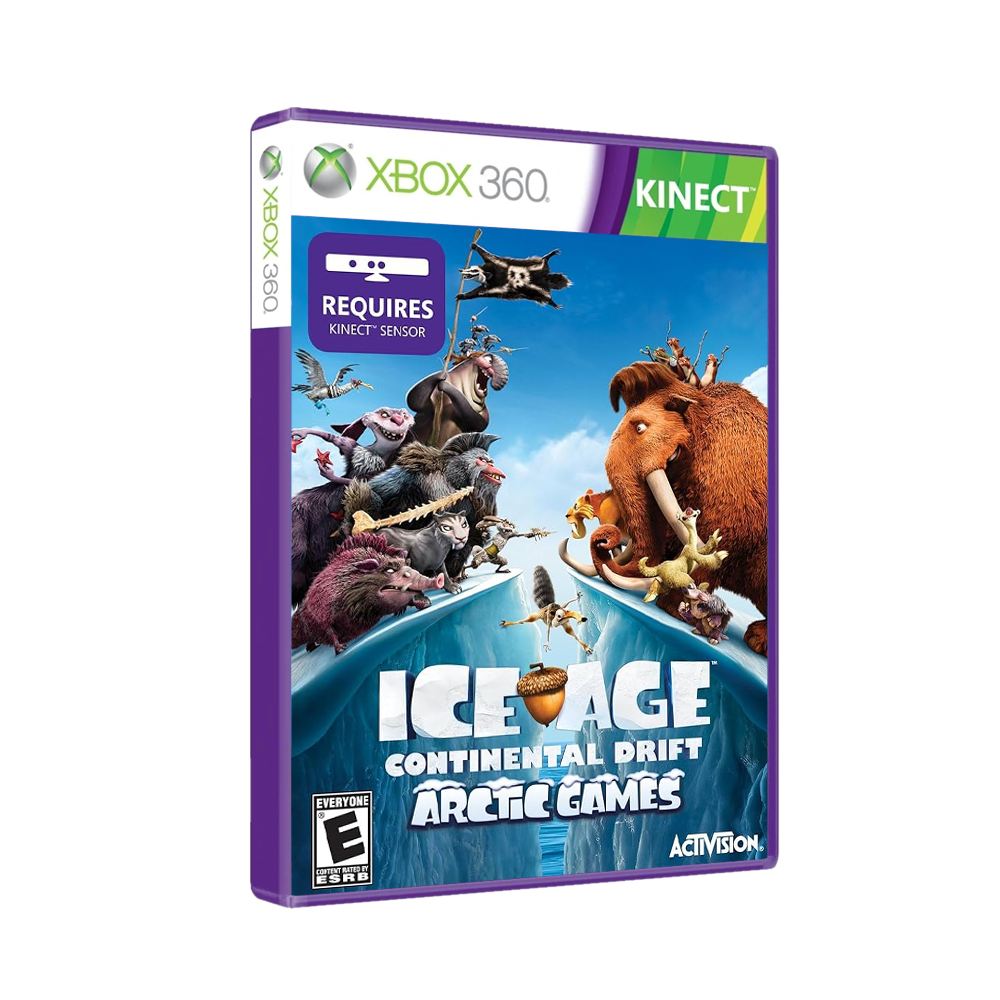 Xbox 360 - KINECT Ice Age * Continental Drift * Arctic Games