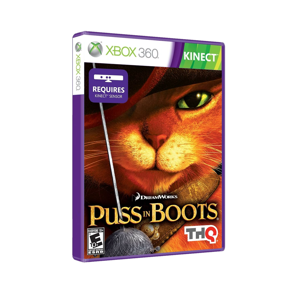 Xbox 360 - KINECT Puss in Boots