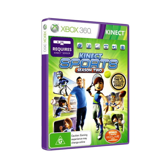 Xbox 360-KINECT SPORTS season two