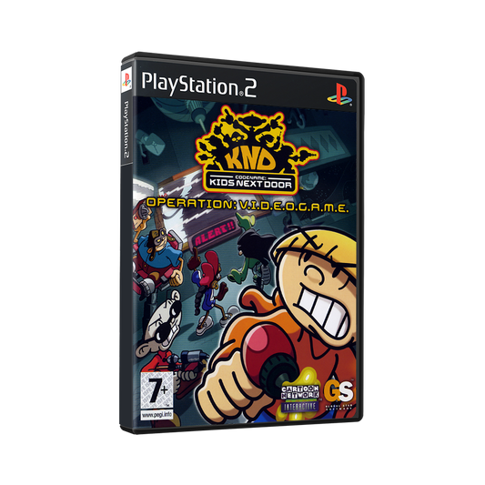 Playstation 2 - KND kids next door/ operation: V.I.D.E.O.G.A.M.E