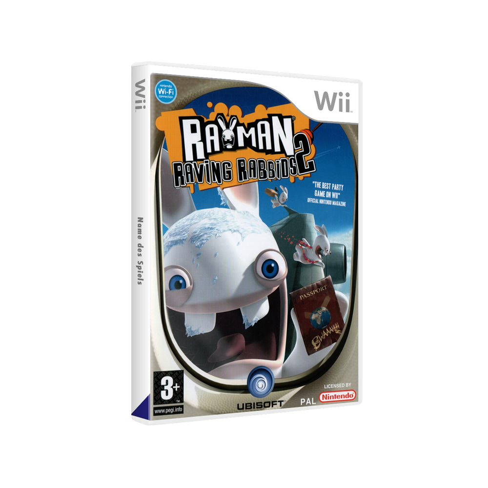 Nintendo Wii - RAYMAN / Raving Rabbids 2