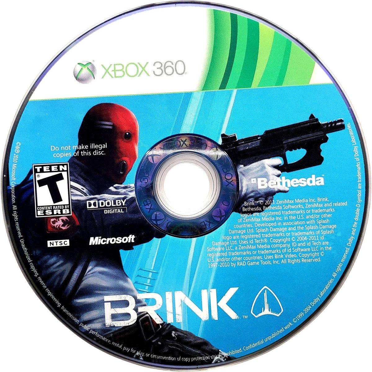 Xbox 360 ორიგინალი დისკები ყუთების გარეშე