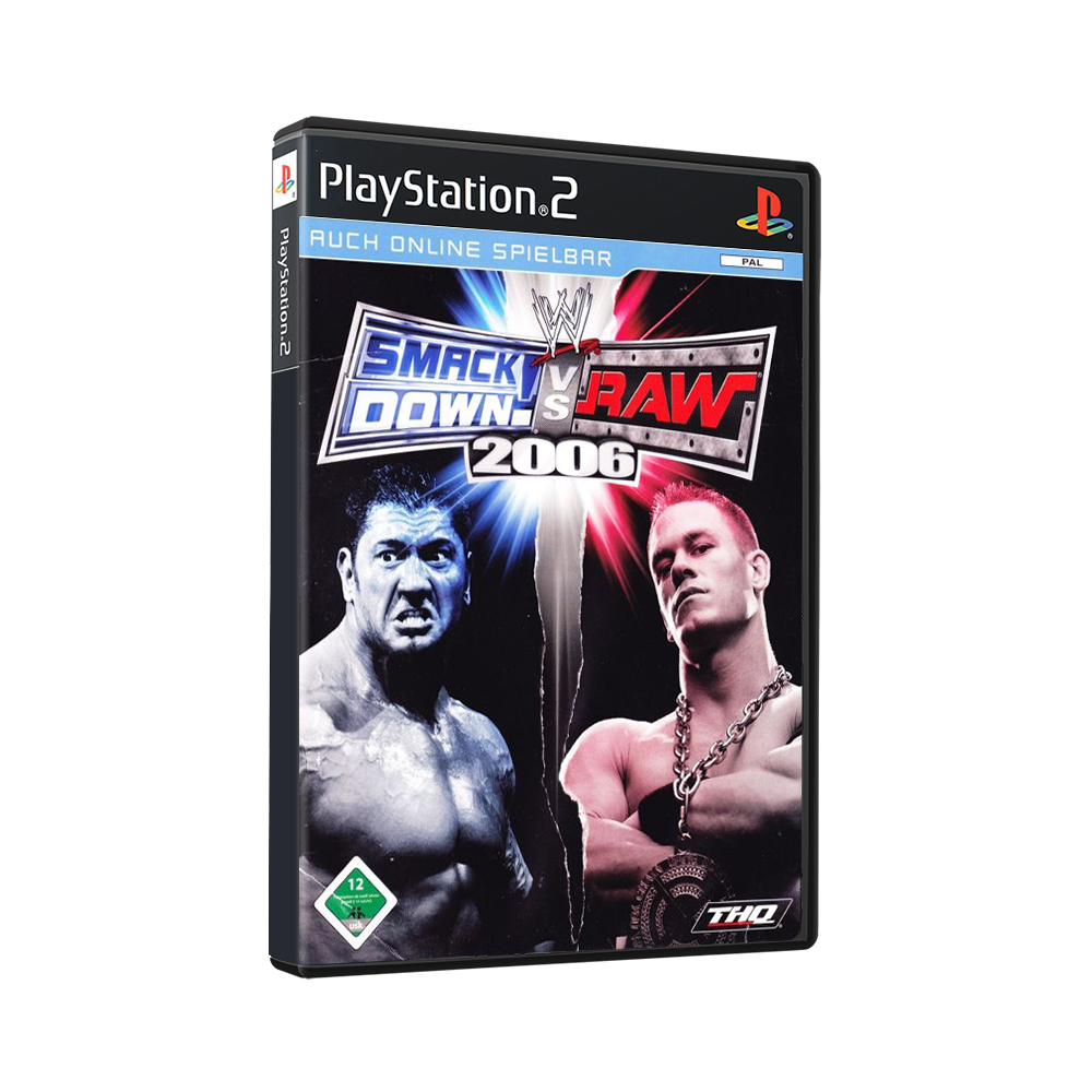 Playstation 2 - Smack Down vs Raw 2006