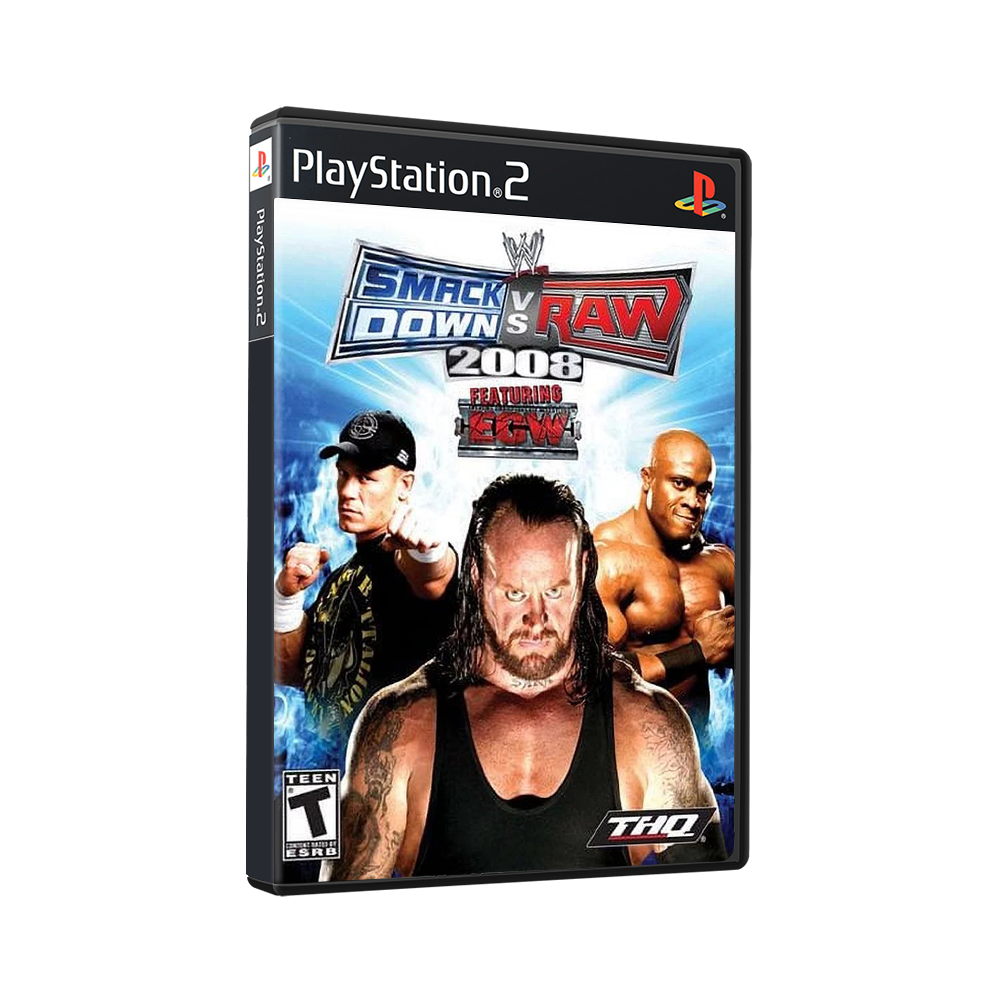 Playstation 2 - Smack Down vs Raw 2008